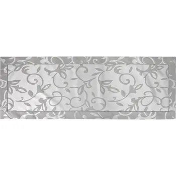 ubrus Běžec na stůl 50x150 cm Cuzco 007 Šedý, odolný proti skvrnám