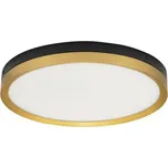 NOVA LUCE stropní svítidlo MR JOHN černá a mosaz zlatá LED 25.2W 3000K 9695236