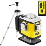 Křížový laser Nivel System CL5V - sety, různé varianty Varianta setu: Křížový laser + Stativ SJJ-M1 EX + Přijímač RD800 Digital