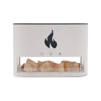 Aroma difuzér Aroma Difuzér Plamen - USB-C - Efekt Plamene - Bílá