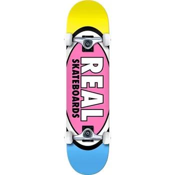 Skateboard Skate Komplet Real Team Edition Oval Mini - 7.3 - 7.3