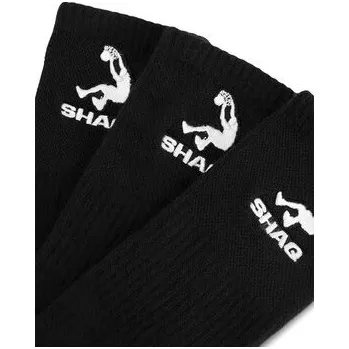 Pánské ponožky Dlouhé ponožky Shaq AS_SHQ_H_001W_SS25 (3-PACK) Černá 43_46
