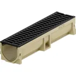 ACO Euroline 2.0 Žlab 0,5 m, H=10,4 cm, litinový můstkový rošt B125 3003698 free_store_pickup