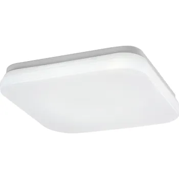 Svítidlo Bílé stropní LED svítidlo Lowar hranaté 240x240mm 12W IP44 CCT - Rabalux - 77134 - 77134