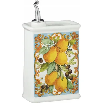 Láhev Nuova Cer., láhev na olej MEDITERRANEE/Limoni in cornice (500 ml)