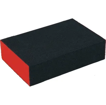 Brusný papír Brusná houba 100x70x25mm, P80, abrazivo-korund EXTOL PREMIUM