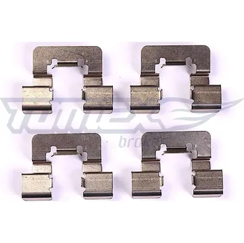 Přislušenství brzdového systému Sada příslušenství, obložení kotoučové brzdy TOMEX C TX 44-70