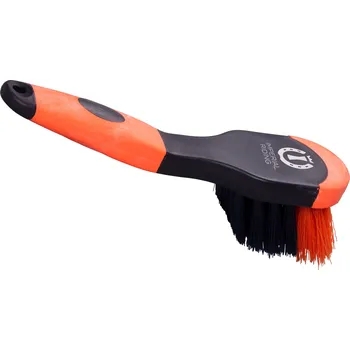 Čištění pro koně Kartáč na kopyta IRH Grip, oranžový/tmavě šedý