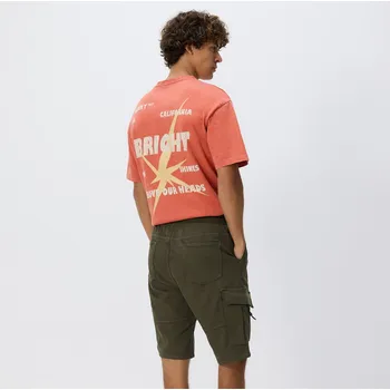 Reserved - Šortky cargo - zelená - 9322N-87X - 9322N-87X-S