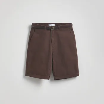Dámské kraťasy Reserved - Kraťasy chino s páskem - hnědá - 277BV-88X - 277BV-88X-36
