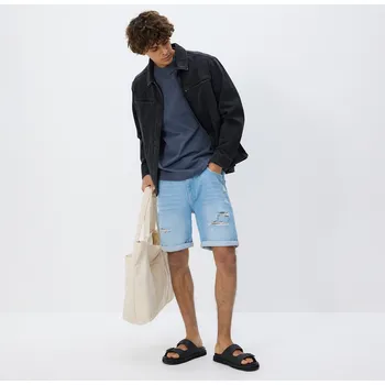 Reserved - Džínové šortky slim fit - modrá - 8577H-05J - 8577H-05J-36