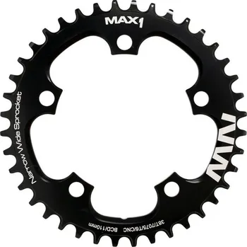 Klika na kolo Převodník MAX1 Narrow Wide BCD 110 mm 38z černý