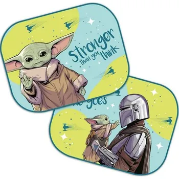 Stínítko do auta Disney Sluneční clony do auta Mandalorian