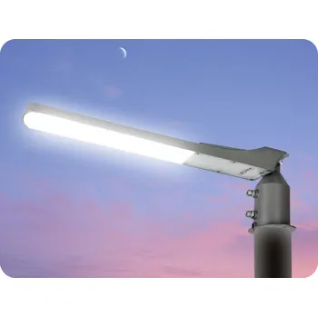 Venkovní osvětlení LED VEŘEJNÉ OSVĚTLENÍ FLAMINGO SE SVĚTELNÝM SENSOREM A ADAPTÉREM 100W, 10000LM, IP65, 4000K, ŠEDÉ [206984]