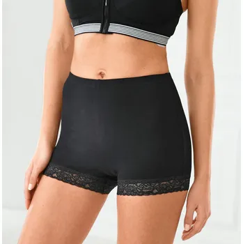 Pánské oblečení Sada 2 bavněných boxerek s krajkou černá 54/56