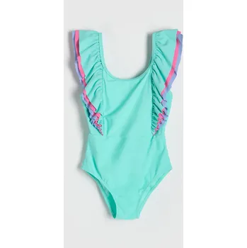 Reserved - Jednodílné plavky - světle tyrkysová - 714EB-60X - 714EB-60X-U12