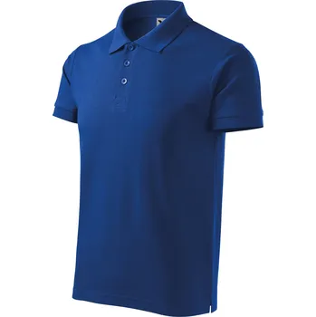 Pánské tričko MALFINI COTTON HEAVY 215 pánská polokošile Barva: královská modrá, Velikost: L