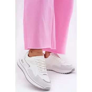 Dámské tenisky Dámské sneakers Big Star RR274A216 HI-POLY SYSTEM Barva: Bílá, Velikost: 41
