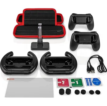 Monitor NEDIS herní Starter Kit pro Nintendo switch (OLED) 13v1 černý