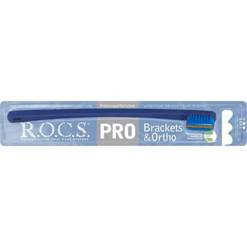 Zubní kartáček ROCS ROCS.PRO ORTHO MĚKKÝ ZUBNÍ KARTÁČEK