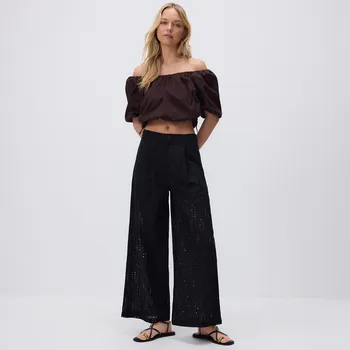 Dámské kalhoty Reserved - Ažurové kalhoty - černý - ZM168-99X - ZM168-99X-36