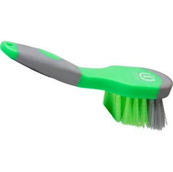 Čištění pro koně Kartáč na kopyta IRH Grip, neonově zelený