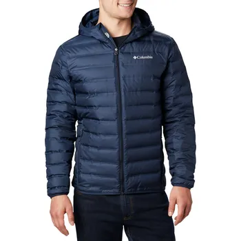 Pánská Zimní prošívaná bunda COLUMBIA LAKE 22 DOWN HOODED JACKET 1864562464 – Tmavě modrá S