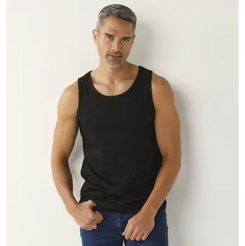 Pánské tílko Sada 3 sportovních tílek černá 127/136