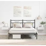 vidaXL Plovoucí noční stolky 2 ks 40 x 32 x 15 cm, konstrukční dřevo [800319] Barva: Bílá