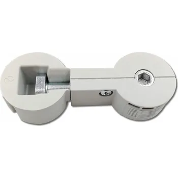 Nábytkové kování QUICK spoj prac.desek, šedá 35/65mm