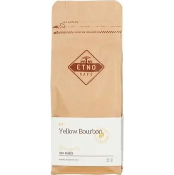 Káva Etno Cafe Brazil Žlutá zrnková káva Bourbon 250g