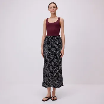 Dámská sukně Reserved - Vzorovaná midi sukně - vícebarevná - 673DX-MLC - 673DX-MLC-XL