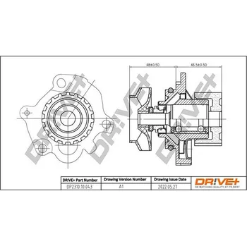 Chladič motoru Vodní čerpadlo, chlazení motoru Dr!ve+ DP2310.10.043