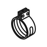 Svěrná objímka, výfukový systém DINEX 50916