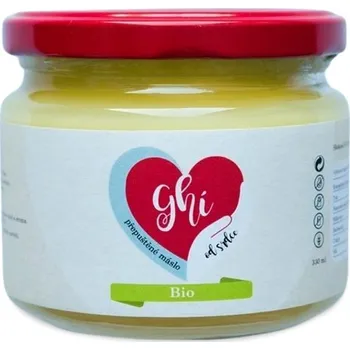 Rostlinný olej Ghí od Srdce BIO přepuštěné máslo 330 ml