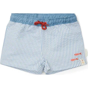 Kojenecké plavky LITTLE DUTCH dětské plavecké šortky Sea Life Ocean Blue vel. 74/80