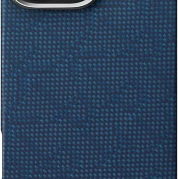 Pouzdro na mobilní telefon Pitaka Tactile Woven Case PTK Dark Blue iPhone 16 Pro Max