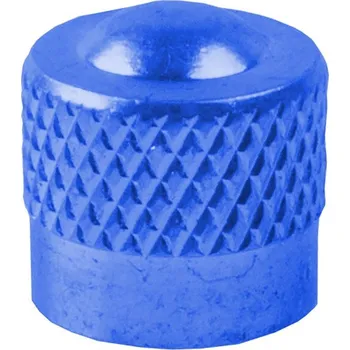 Čepička ventilková M-Wave modrá 1ks