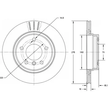 Brzdový kotouč Brzdový kotouč TOMEX TX 71-57