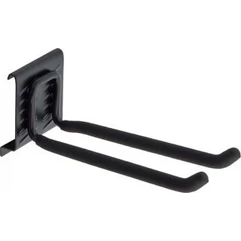 Nábytkové kování Hák závěsný na lišty dvojramenný (Nástěnný hák závěsný )