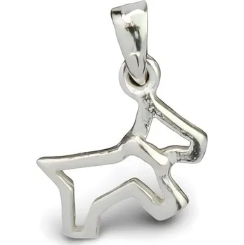 Náramek ORIENTAL Stříbrný přívěsek Pes (Ag 925/1000, )