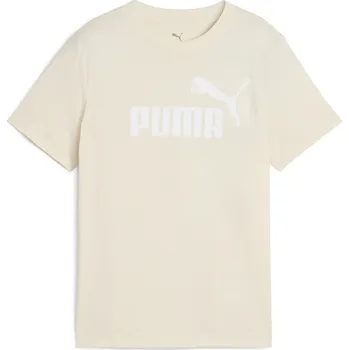 Chlapecké tričko Dětské Tričko s krátkým rukávem PUMA ESS NO. 1 LOGO TEE G 68489287 – Béžová 176