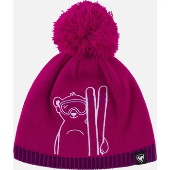 Čepice Dětské Zimní čepice ROSSIGNOL L3 JR WILL RLMYH03_35A – Růžová