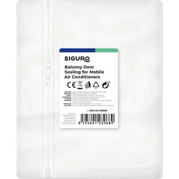 Příslušenství pro klimatizaci Siguro AC-X16W Těsnění pro klimatizace do balkónových dveří
