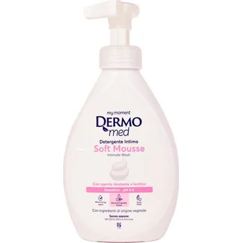 Dermomed Soft Mousse Sensitive intimní pěna pro citlivou pokožku 600 ml