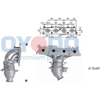 Katalyzátor Katalyzátor OYODO 10N0107-OYO