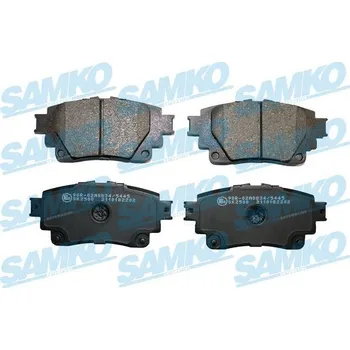 Brzdová destička Sada brzdových destiček, kotoučová brzda SAMKO 5SP2202