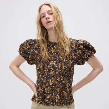 Dámská halenka Reserved - Halenka s balonovými rukávy - vícebarevná - 582EN-MLC - 582EN-MLC-S