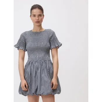 Dámské šaty Reserved - Šaty s vichy kostkou - tmavomodrá - 786HD-59X - 786HD-59X-M
