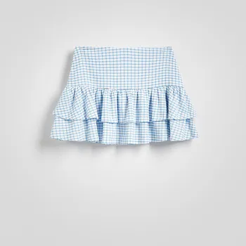 Dámská sukně Reserved - Kostkovaná minisukně - vícebarevná - XD161-MLC - XD161-MLC-L